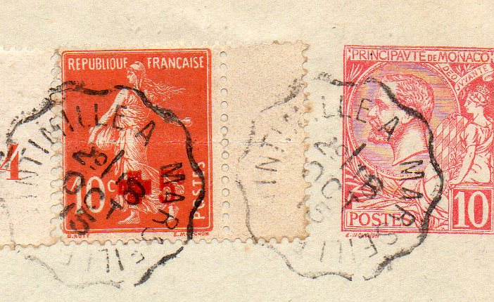 Courier-Convoyeur-Ligne : Vintimille-Marseille Type II Retour